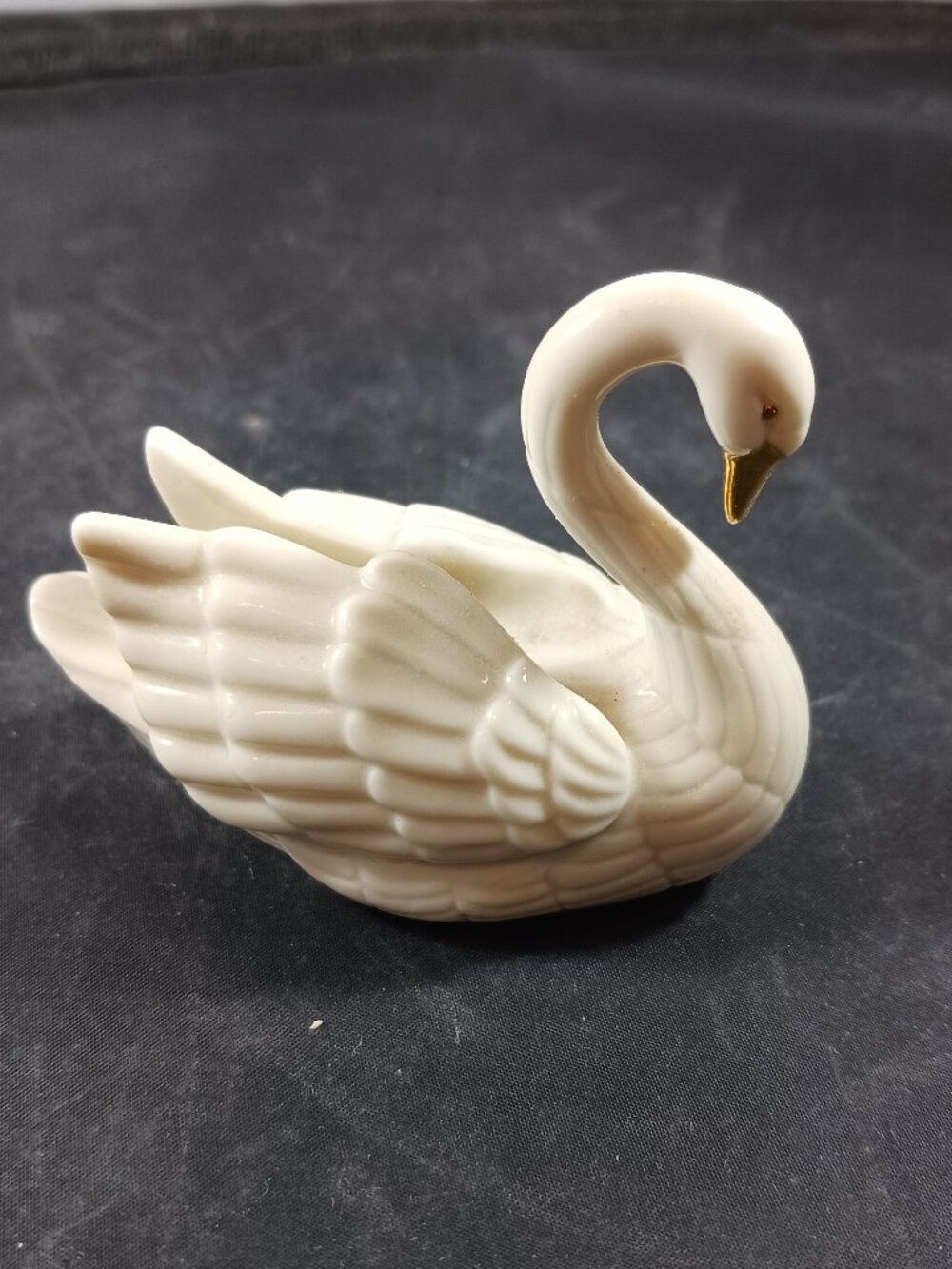 Lenox Vintage Swan Figurine Wedding Cake Topper Place Card Holder